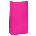 Ljusrosa kalaspåsar i papper - 12 st Ljusrosa kalaspåsar i papper - 12 st