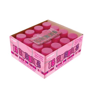 Spbubblor rosa 16 st
