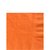 Orange 3-lagers kaffeservetter 25 cm - 20 st