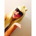 Peruk popstjärna blond Peruk popstjärna blond
