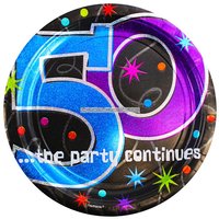 Papperstallrikar till 50-årsdagen - The party continues