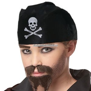 Barnens pirat bandana huvudbonad