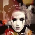 Harlequin Harlequin maskeraddräkt Svart - X-Small