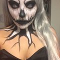 Mitt halloweensmink, svart och vitt, från zingland.