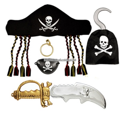 Barns Pirat set - 5 delar