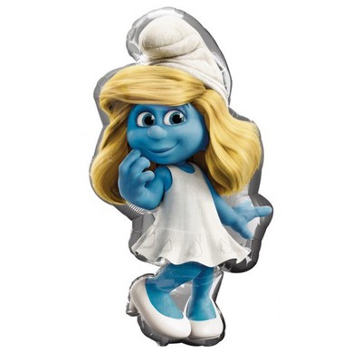 Folieballong - Smurfelina Shape
