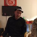 Gangsterhatt kritstrecksrandig Gangsterhatt kritstrecksrandig