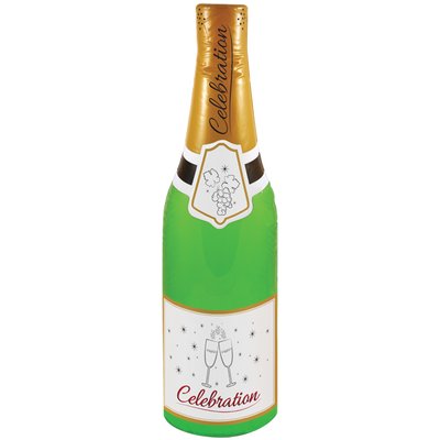 Uppblsbar champagne flaska - 180cm
