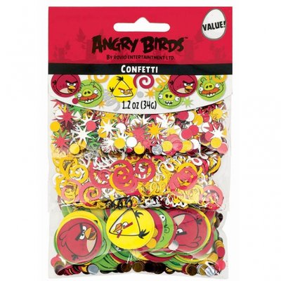 Angry birds Konfetti till bord/inbjudningar - 34 g