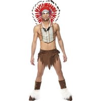 Village People indian maskeraddrkt - Medium