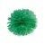 Pompom - Smaragdgrön 35 cm