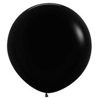 Jtteballong - Svart 80 cm