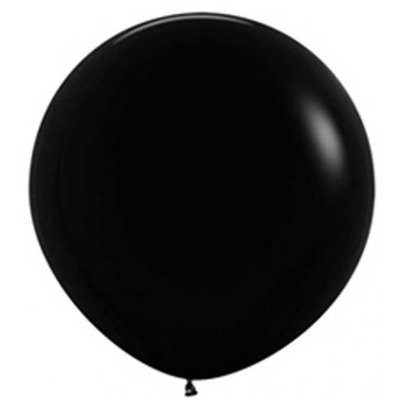 Jätteballong - Svart 80 cm