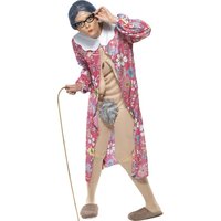 Blottande farmor maskeraddräkt - Medium Blottande farmor maskeraddräkt - Medium