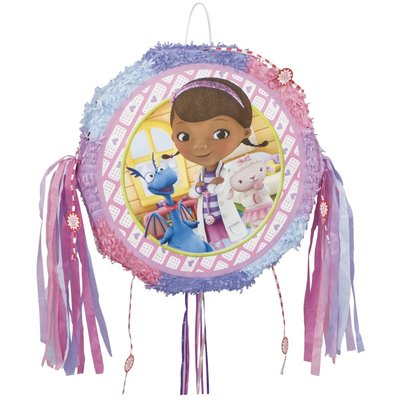 Pinata med dragsnren - Doc Mcstuffins