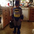 Min fina Batman på Halloween ?