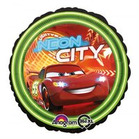 Folieballong - Cars Neon City 45cm