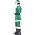 Tomte maskeraddrkt grn