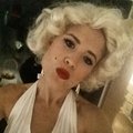 Marilyn Monroe bombnedslag peruk Marilyn Monroe bombnedslag peruk