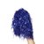 Extra stor metallisk pompom bl