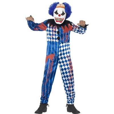 Deluxe Elak clown maskeraddrkt