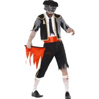 Zombie tjurfäktare maskeraddräkt Zombie tjurfäktare maskeraddräkt