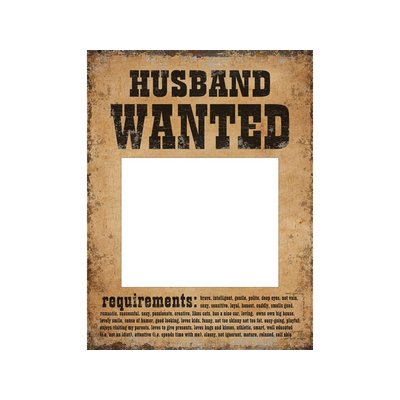 Fotoskyltar - Husband/wife wanted