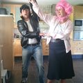 Doody och Frenchy ifrån Grease