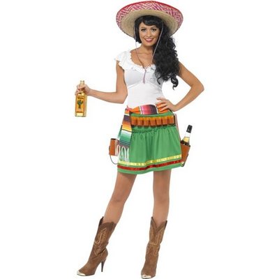 Tequila shooter tjej maskeraddrkt