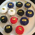 Ninjasvärd cupcakes
