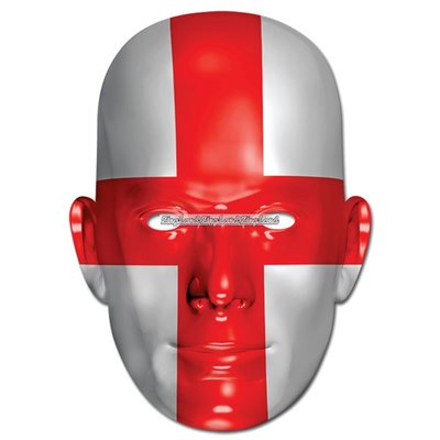 Ansiktsmask engelska flaggan