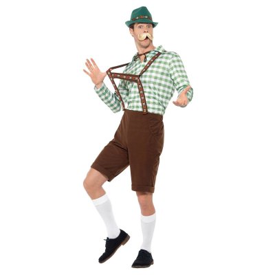 Oktoberfest man maskeraddrkt - Grn- Medium