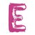 Bokstaven E-ballong magenta - av folie 41 cm