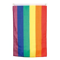 Regnbågsflagga 90 x 150 cm