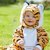 Tiger bebis maskeraddrkt