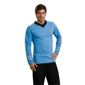 Deluxe klassisk Star Trek tröja blå