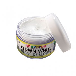 Snazaroo clown vit ansiktsmålningsfärg - 50 ml