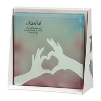 Glastavla - Kärlek Glastavla - Kärlek