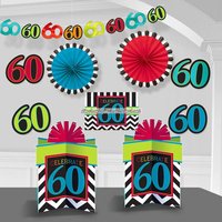 60-�rs f�delsedag dekorationssats - 10 st