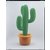 Uppblåsbar kaktus - 26 x 86cm
