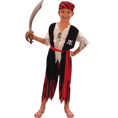 Pirat maskeraddrkt fr barn