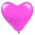 Latexhjärtan - Rosa 10-pack