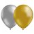 Ballongkombo - Silver-Guld 25-pack