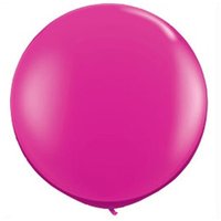 Jätteballong - Magenta 80 cm