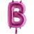 Bokstavsballong - B Rosa 35 cm