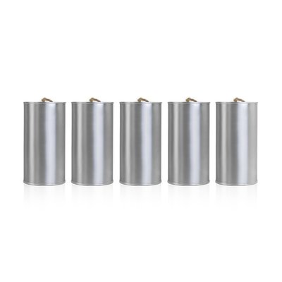 Burkar efter bilen - Silver 14 x 7 cm