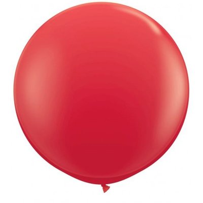 Jtteballong - Rd 80 cm