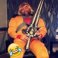 Produkten höll väldigt hög kvalitet. Peruk He-Man