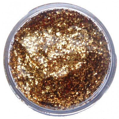 Snazaroo ansiktsfrg - guldfrgad glittrigt gel - 12 ml