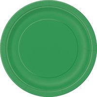 Gröna tallrikar - 23 cm